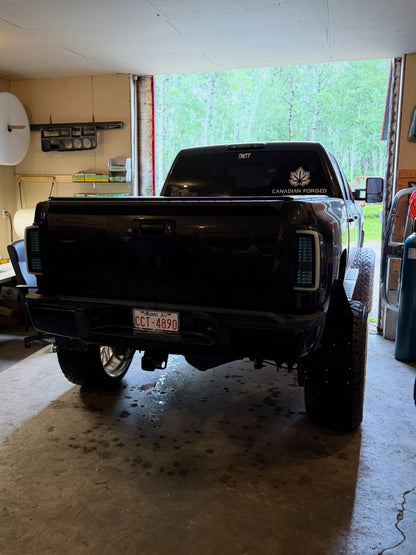 12" Wide Kick Back Mud Flaps (universal fitment)