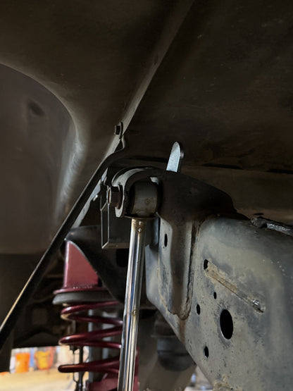 4th gen RAM 1500 Rear Upper Shock Nuts with Tabs (Pair)