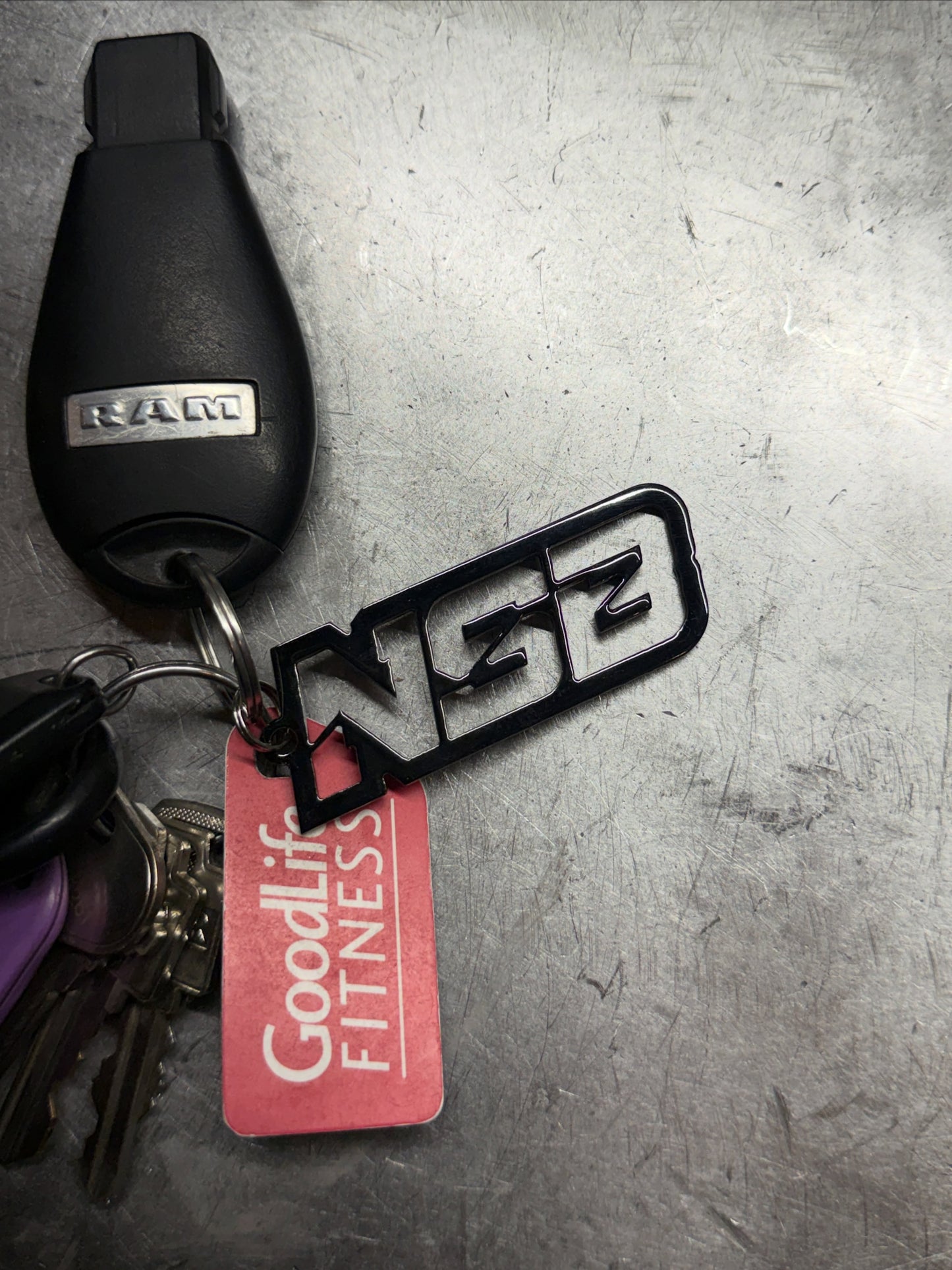Stainless Keychain - match it to your parts!