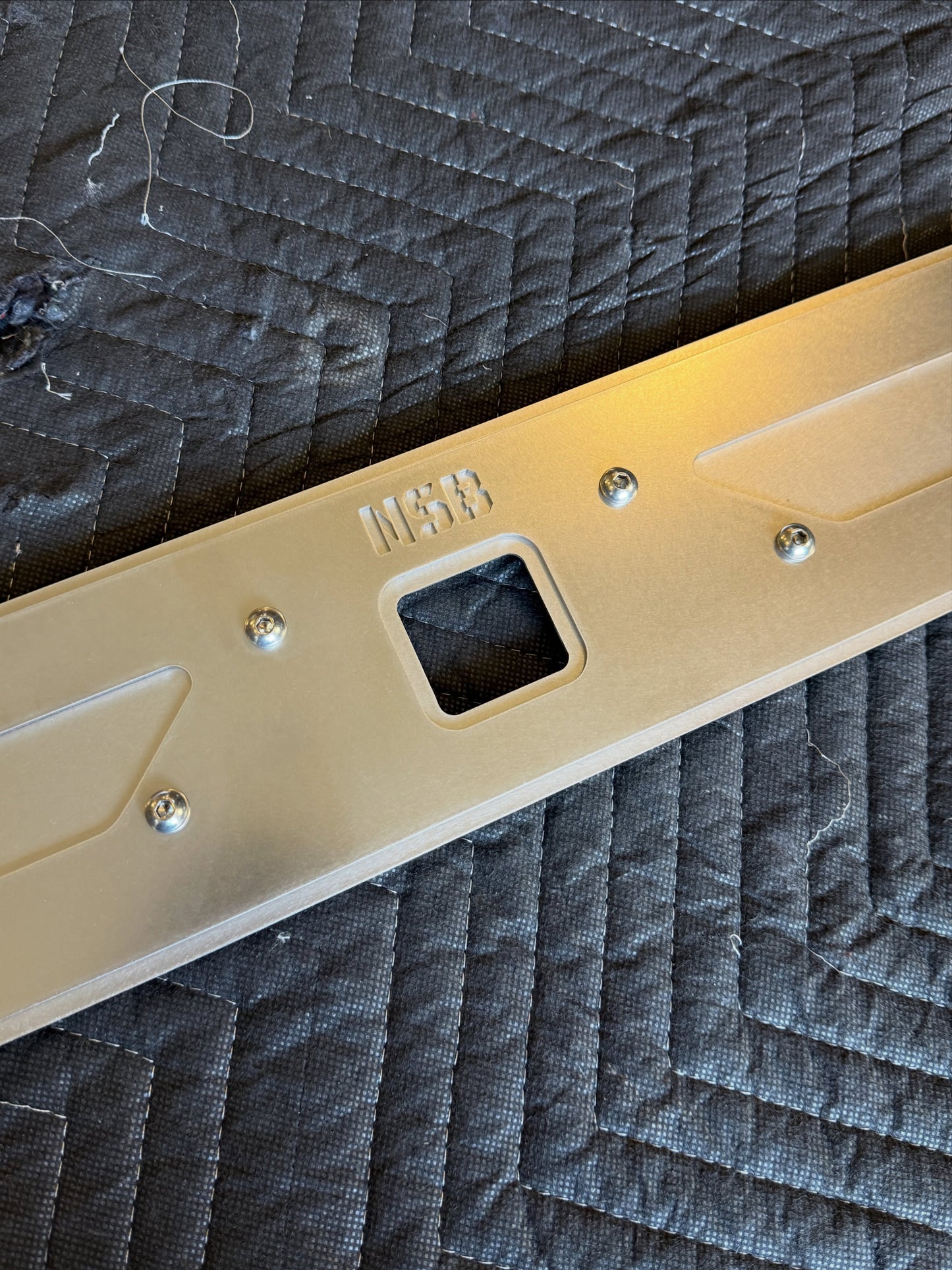Stainless Tailgate Step Cover (2017 - 2026 Ford F250/F350) (replaces OEM plastic panel)