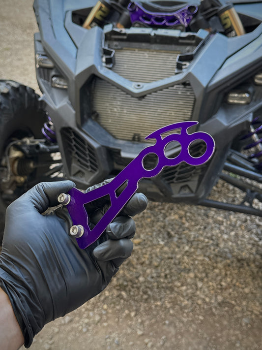Can-Am Maverick X3 Door Handles - Brass Knuckle Design