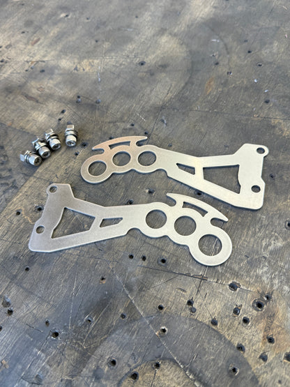 Can-Am Maverick X3 Door Handles - Brass Knuckle Design
