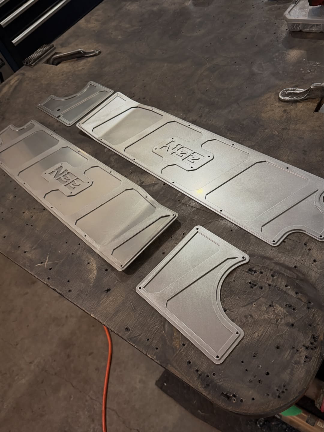 Rear Frame Overlays (2001 - 2010 GM 2500/3500)