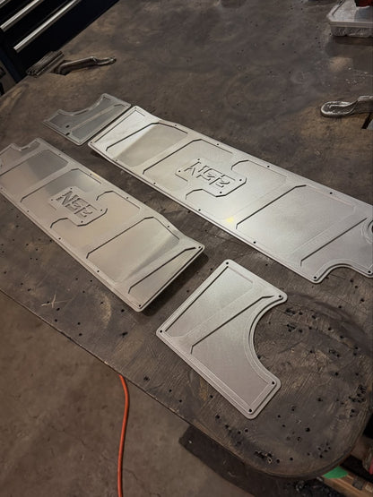 Rear Frame Overlays (2001 - 2010 GM 2500/3500)