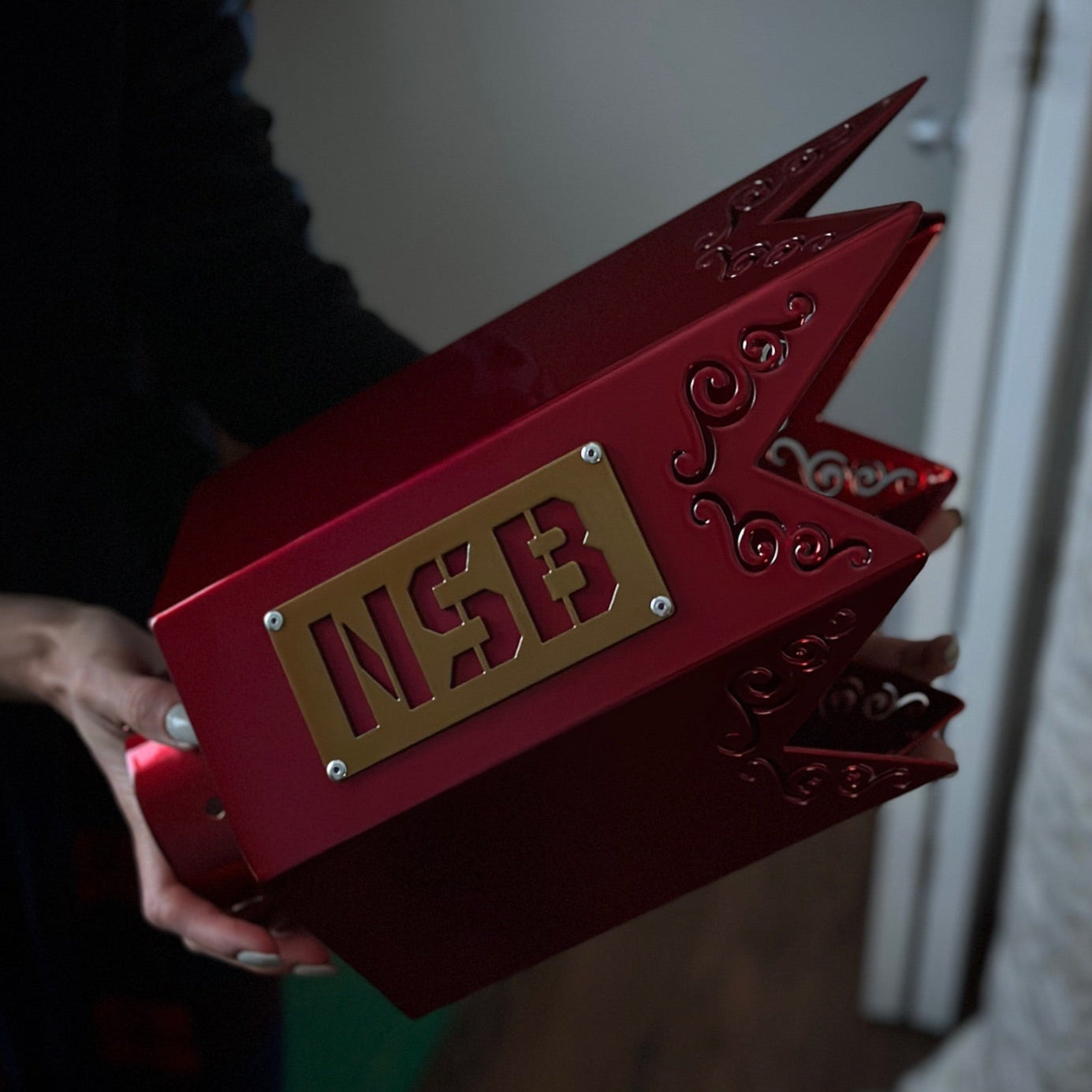 8 inch SPIKED Swirl Exhaust Tip made by NSB