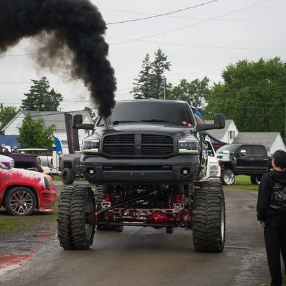 8 inch tall hood stack miter cut