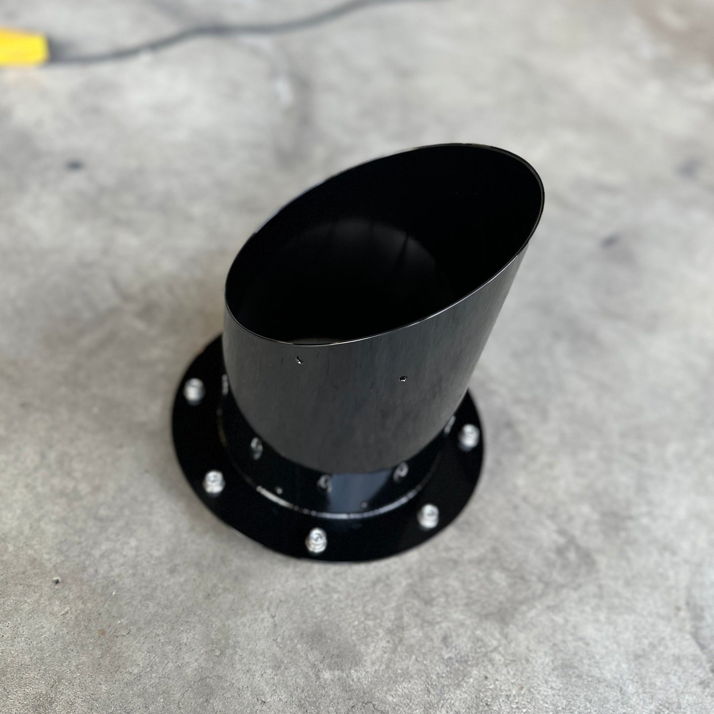 8 inch tall hood stack miter cut