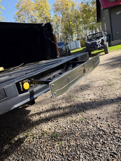 Stainless Tailgate Step Cover (2021 - 2026 Ford F150 / Raptor) (replaces OEM plastic panel)