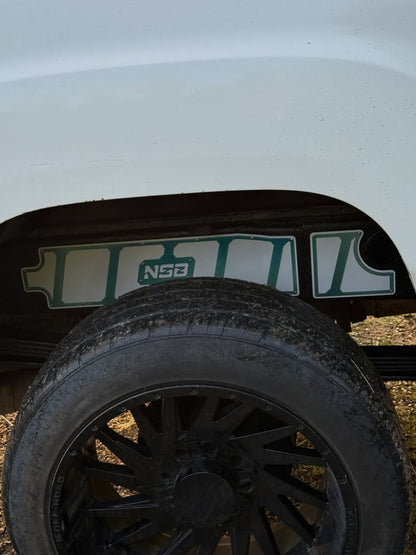 Rear Frame Overlays (2001 - 2010 GM 2500/3500)