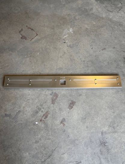Stainless Tailgate Step Cover (2015 - 2020 Ford F150 / Raptor) (replaces OEM plastic panel)