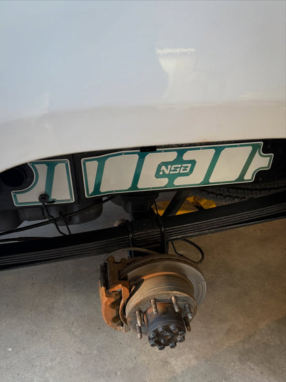 Rear Frame Overlays (2001 - 2010 GM 2500/3500)