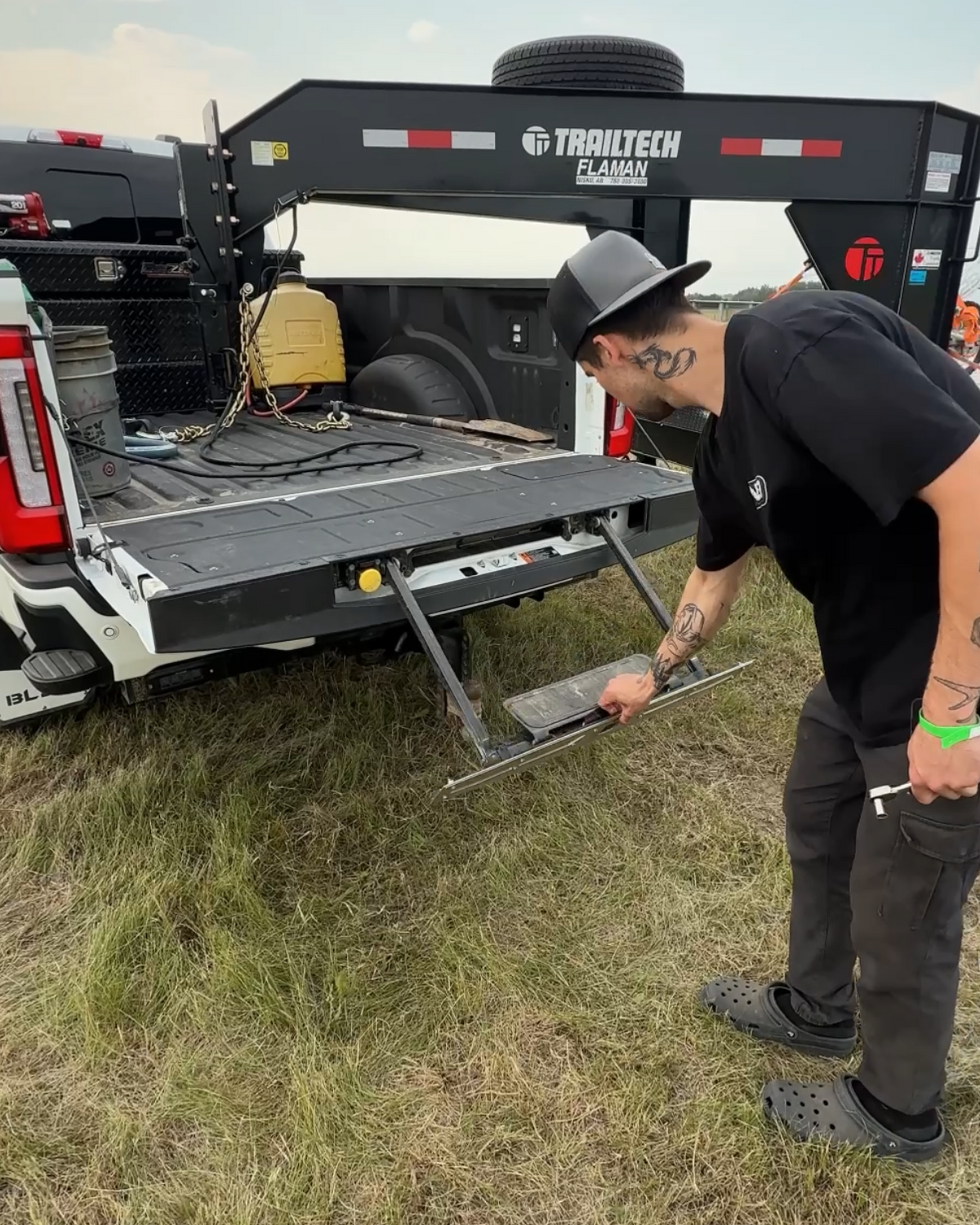 Stainless Tailgate Step Cover (2017 - 2026 Ford F250/F350) (replaces OEM plastic panel)