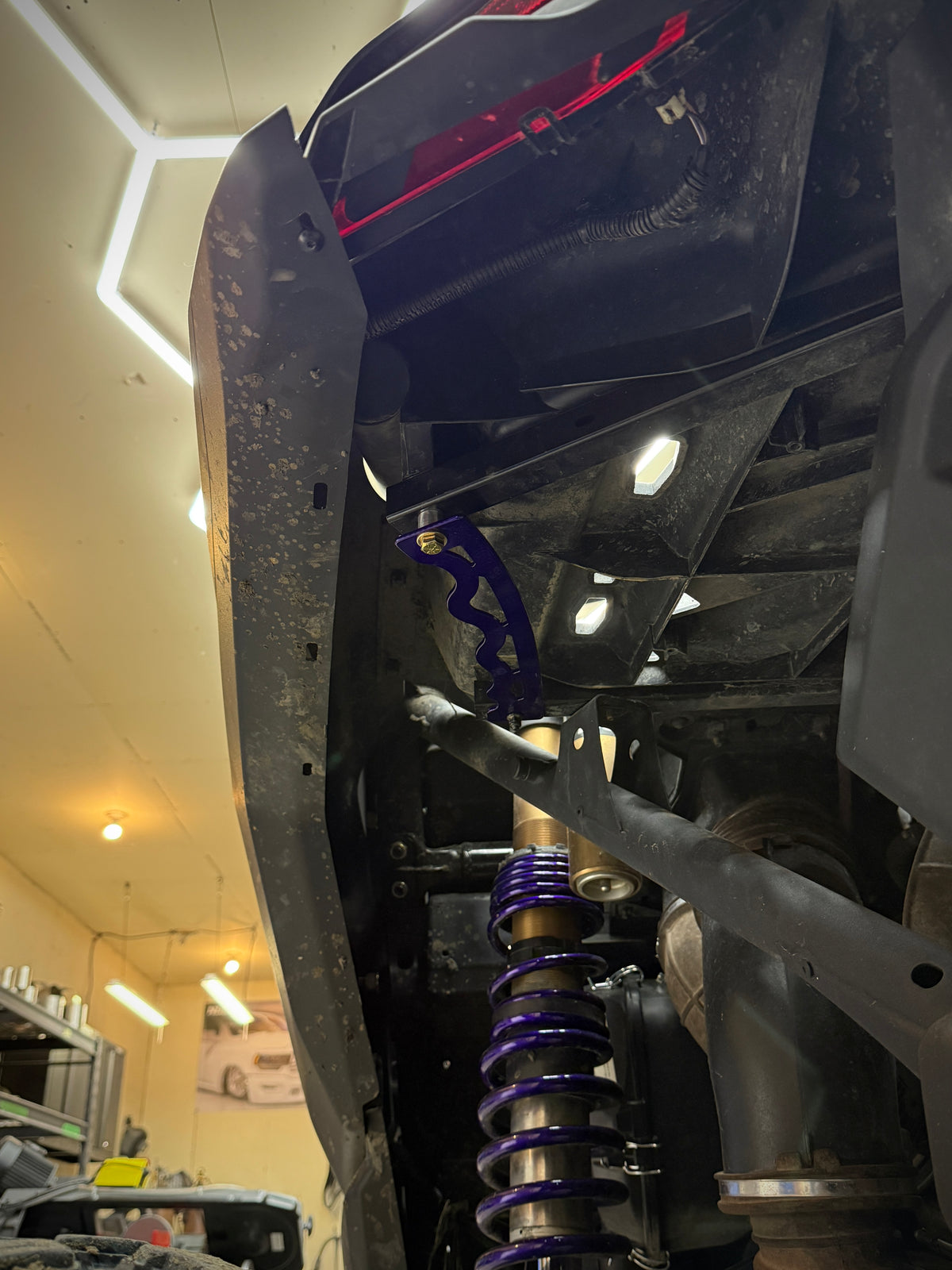 Can-Am Maverick X3 Bed Supports for ratchet straps 