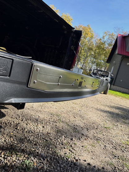Stainless Tailgate Step Cover (2021 - 2026 Ford F150 / Raptor) (replaces OEM plastic panel)