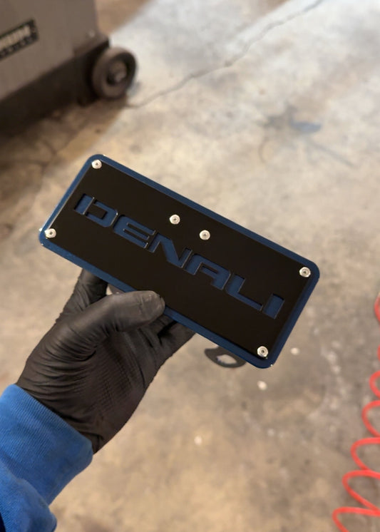 Denali coil plates GMC Sierra close-up manufactured by Northspec Built