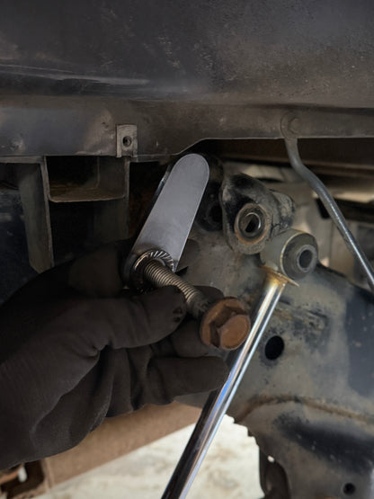 4th gen RAM 1500 Rear Upper Shock Nuts with Tabs (Pair)