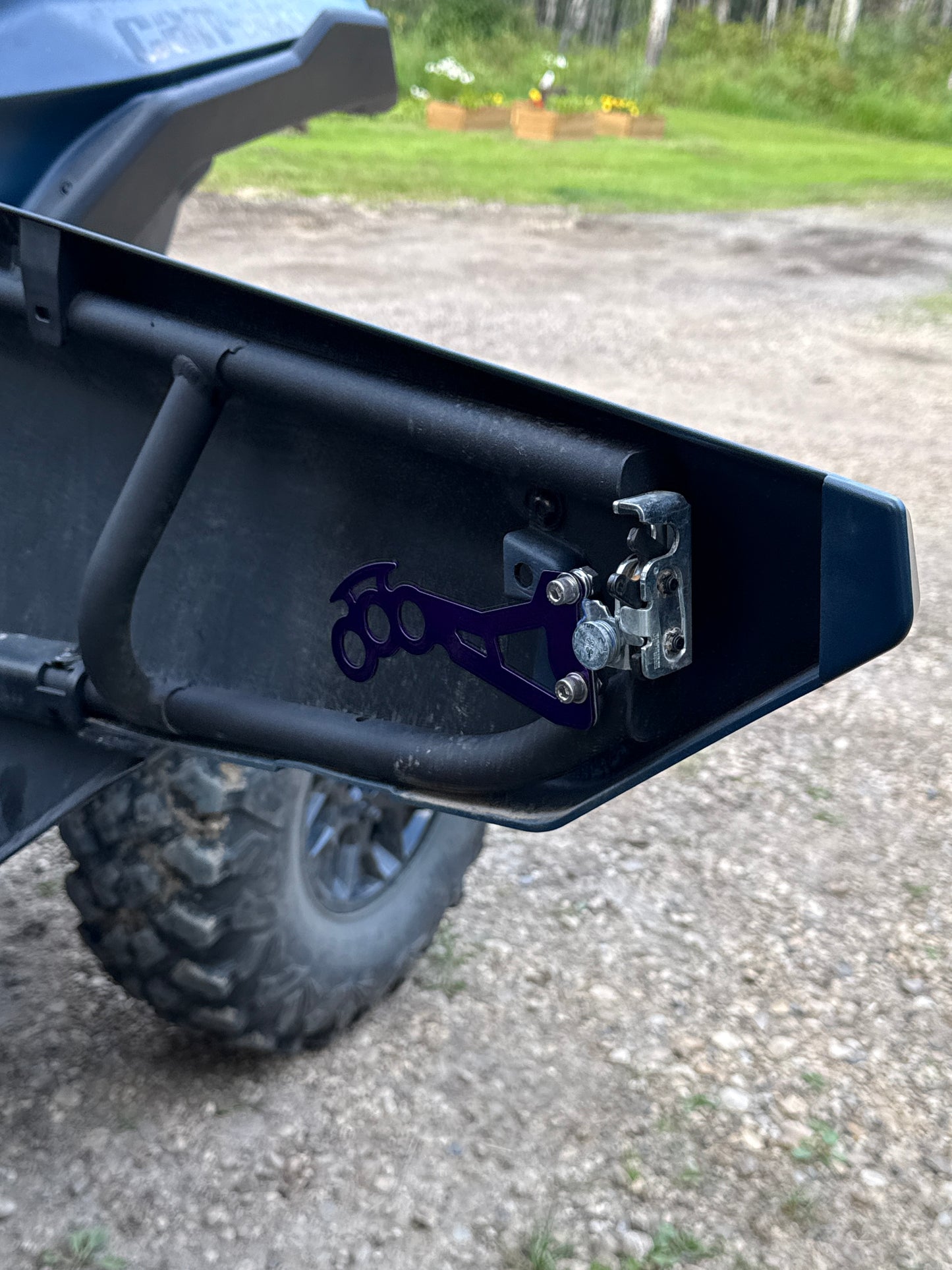 Can-Am Maverick X3 Door Handles - Brass Knuckle Design