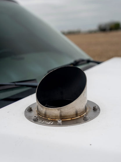 5" MINI Short Miter Cut Hood Stack