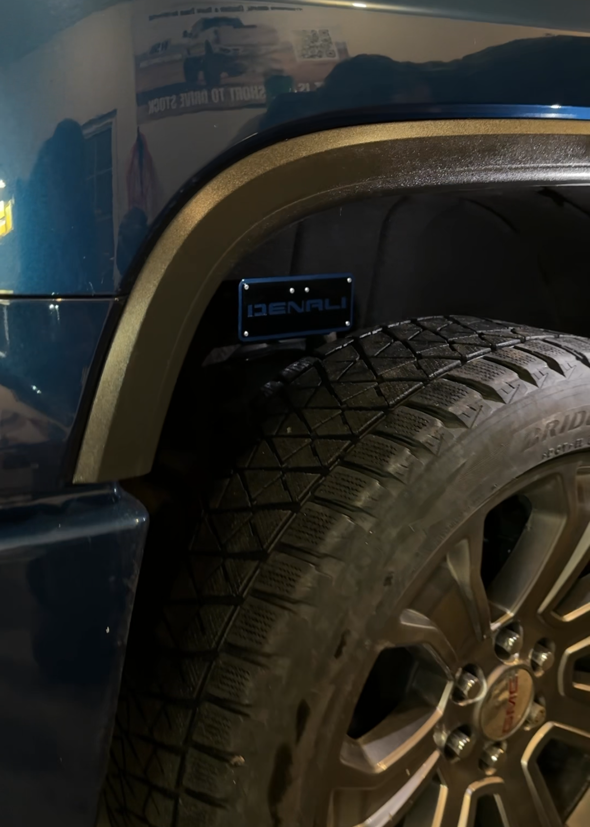 GMC Sierra 1500 coil / strut plates installed 