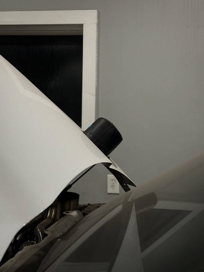 Hood Stack tip hat debris protector