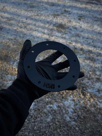 Stainless Steel Exhaust Trim Rings (3", 4", 5", 6" ID)