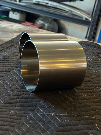 6'' OD 304 Grade Stainless Pipe 16GA - 6" Length