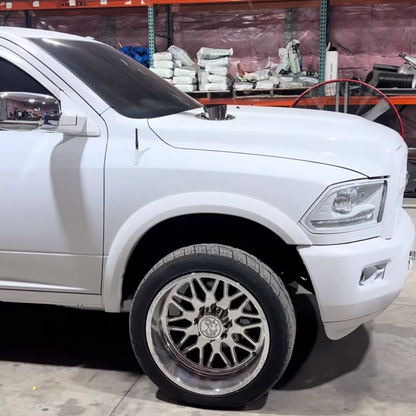 Stainless Steel Exhaust Trim Rings (3", 4", 5", 6" ID)