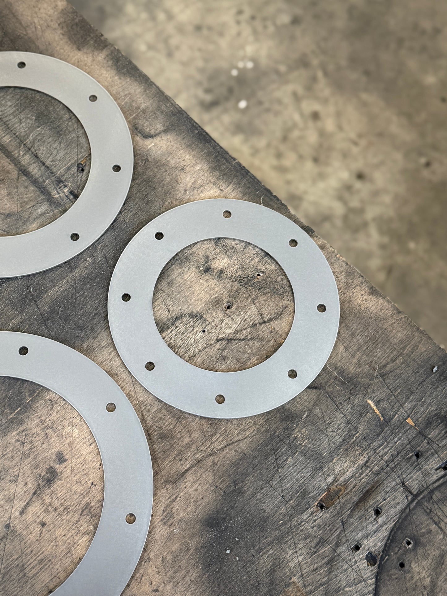 Stainless Steel Exhaust Bezels (Flanges) - Multiple Sizes