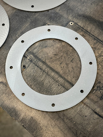 Stainless Steel Exhaust Bezels (Flanges) - Multiple Sizes