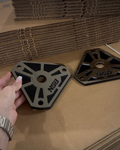 Shock Tower Delete Plates (1994 - 2012 Dodge 2500/3500)