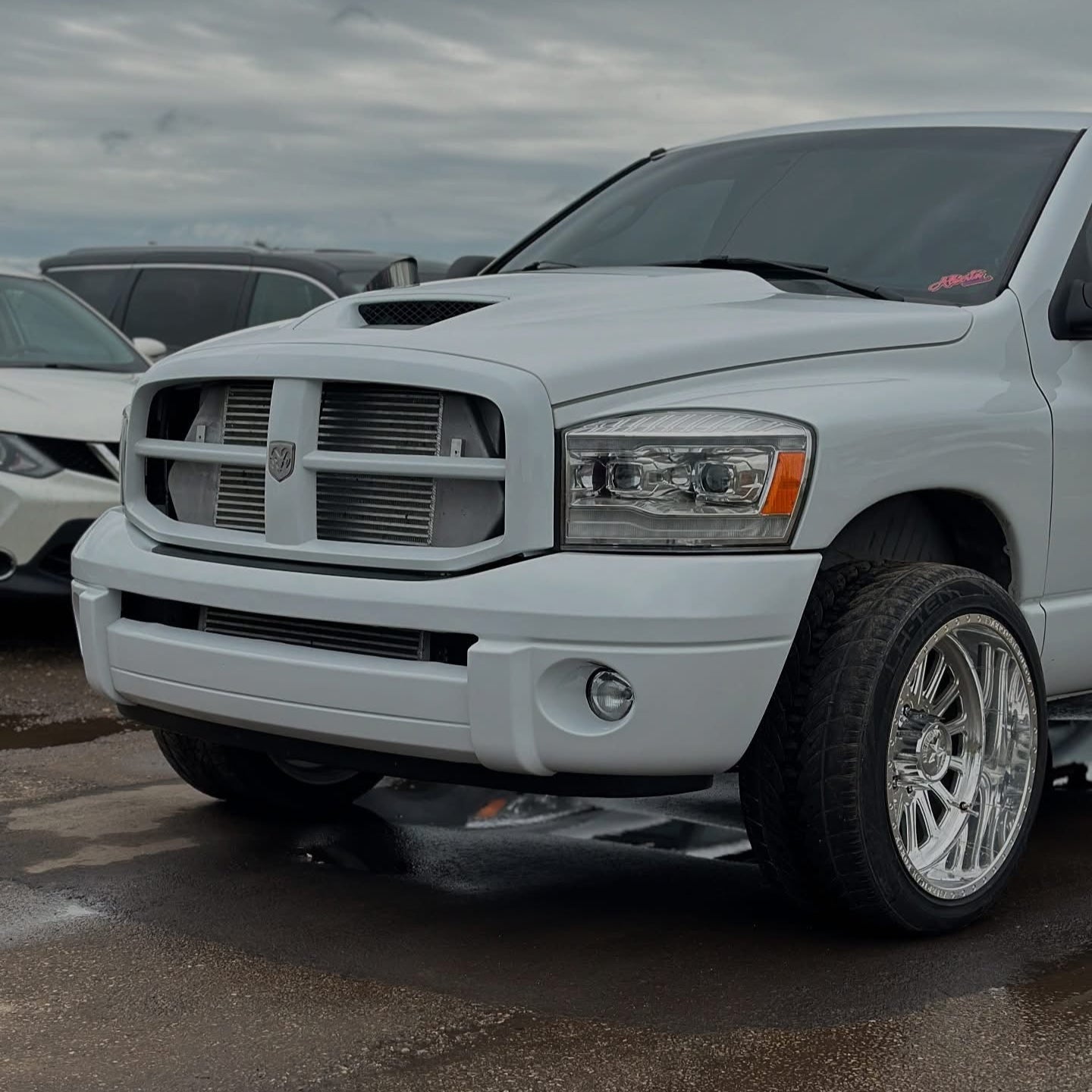 RAM SKULL Grille Emblem (Late 3rd gen Dodge RAM)