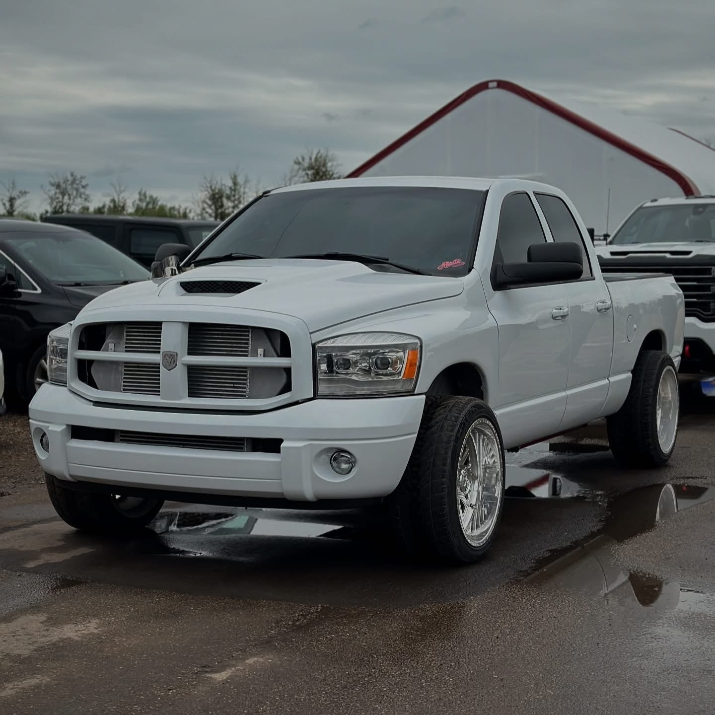RAM SKULL Grille Emblem (Late 3rd gen Dodge RAM)