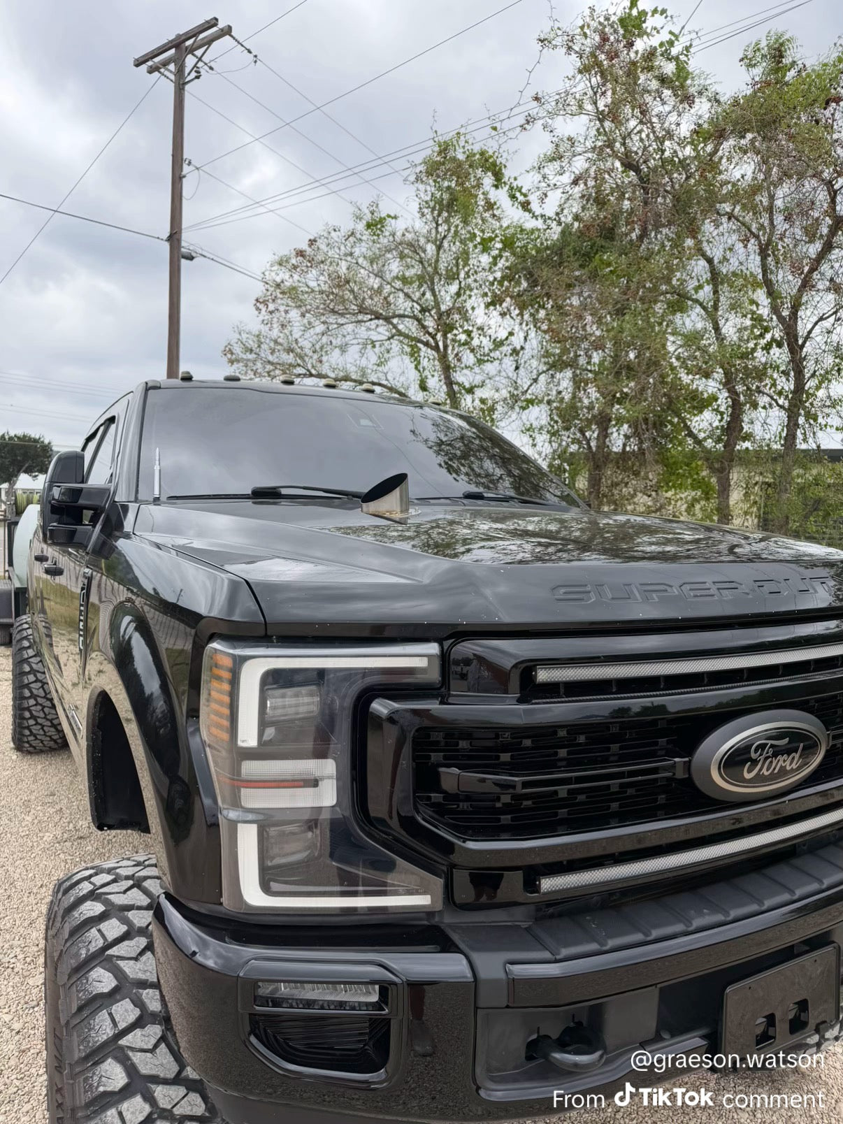 5" MINI Short Miter Cut Hood Stack