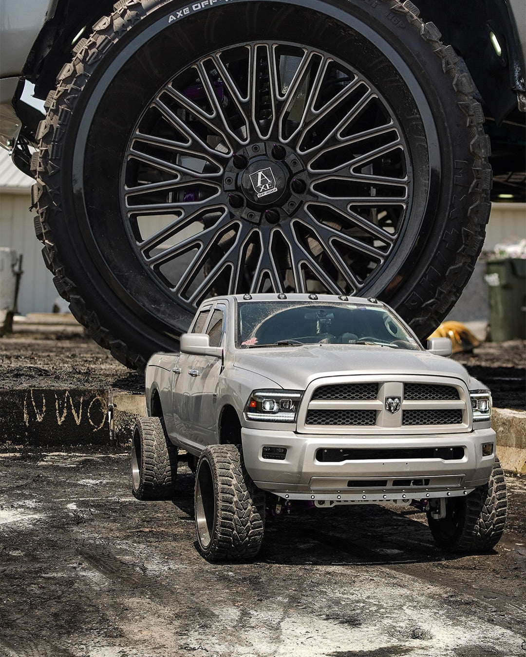 4th gen RAM 1500 to 2500/3500 Bumper Conversion Brackets