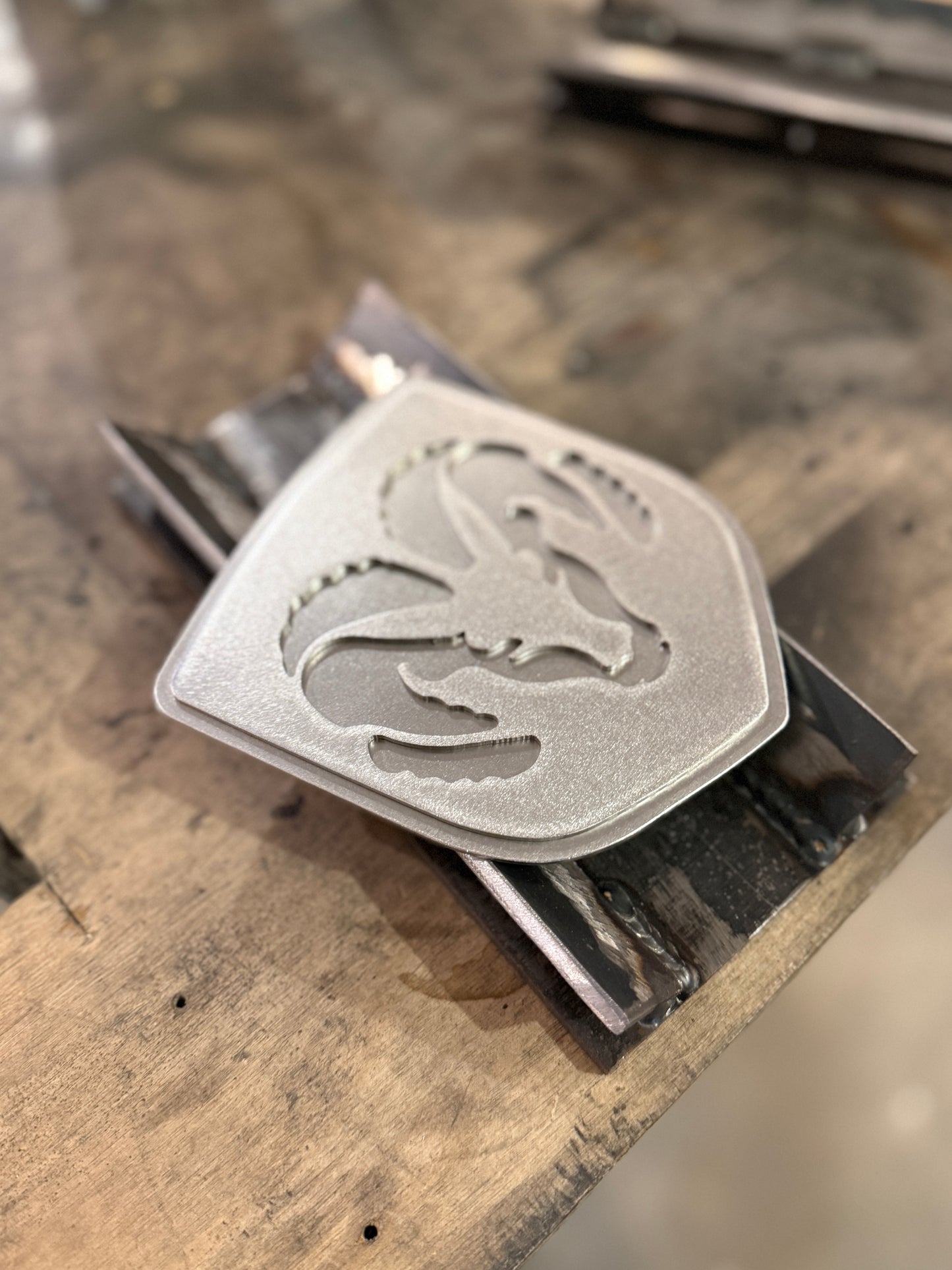 Stainless Grille Emblem (2009 - 2012 RAM, see fitment)