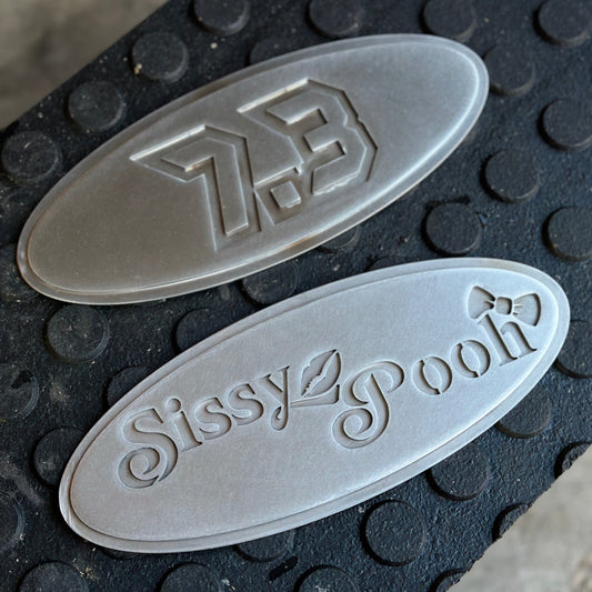 CUSTOM (Your Design) - Emblem (Ford 9" Universal Fitment)