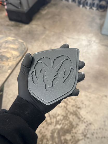 Stainless Grille Emblem (2009 - 2012 RAM, see fitment)