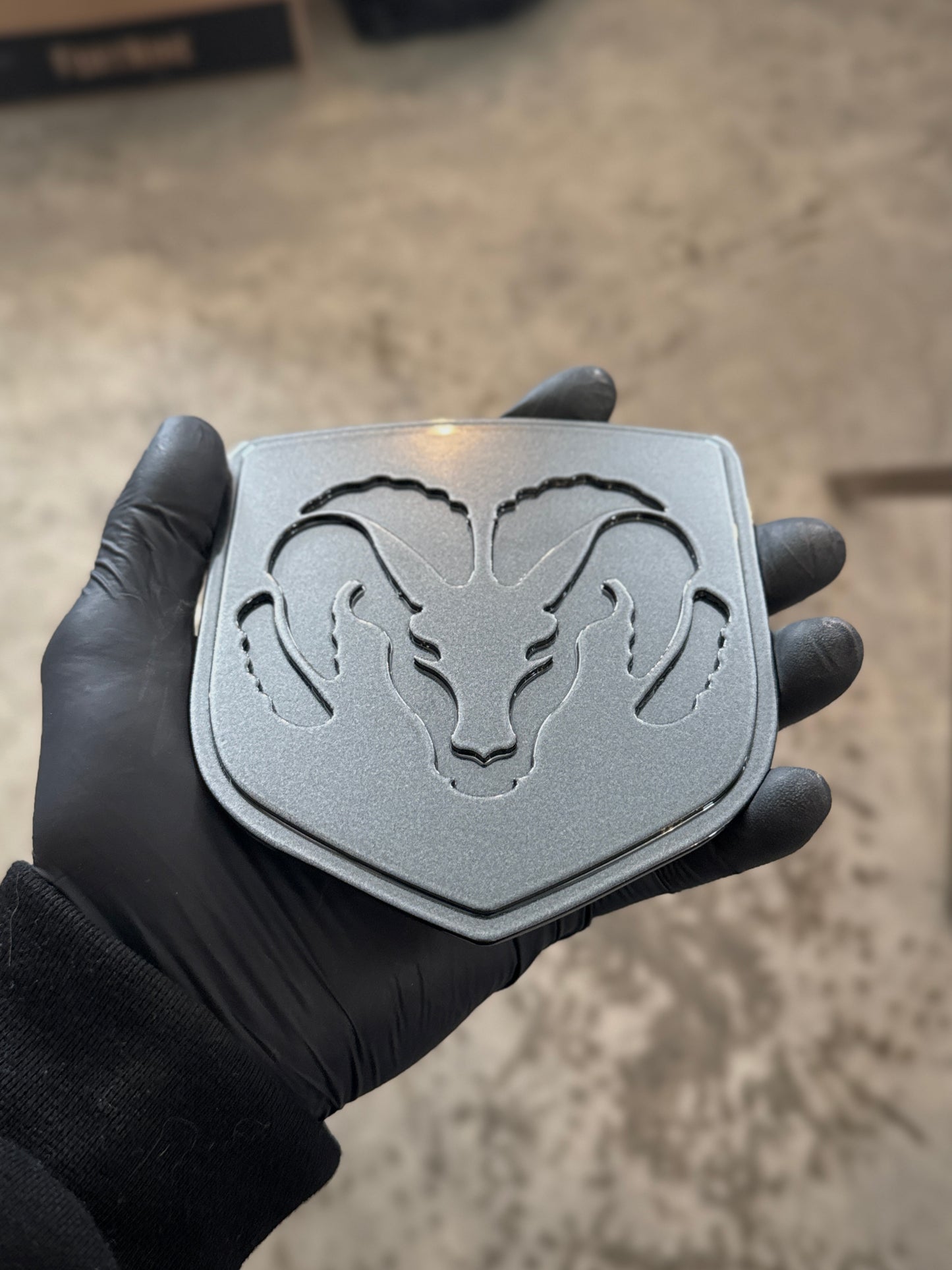 Stainless Grille Emblem (2009 - 2012 RAM, see fitment)