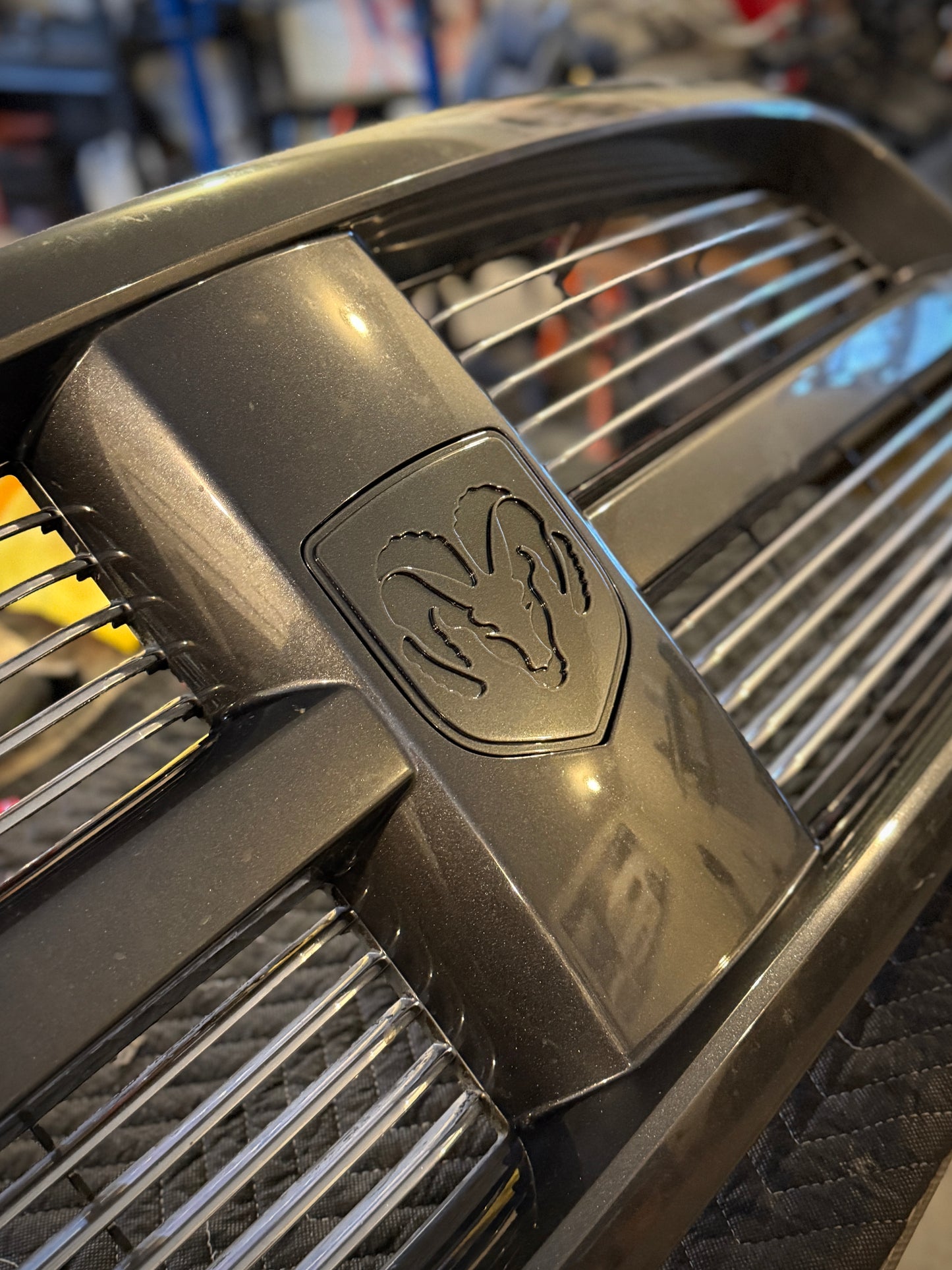 Stainless Grille Emblem (2009 - 2012 RAM, see fitment)