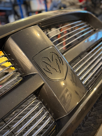 Stainless Grille Emblem (2009 - 2012 RAM, see fitment)