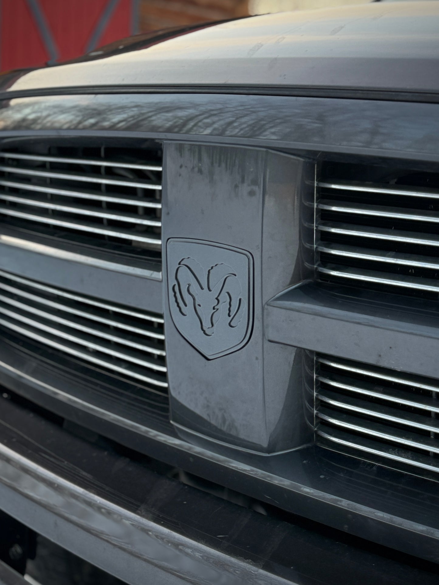 Stainless Grille Emblem (2009 - 2012 RAM, see fitment)