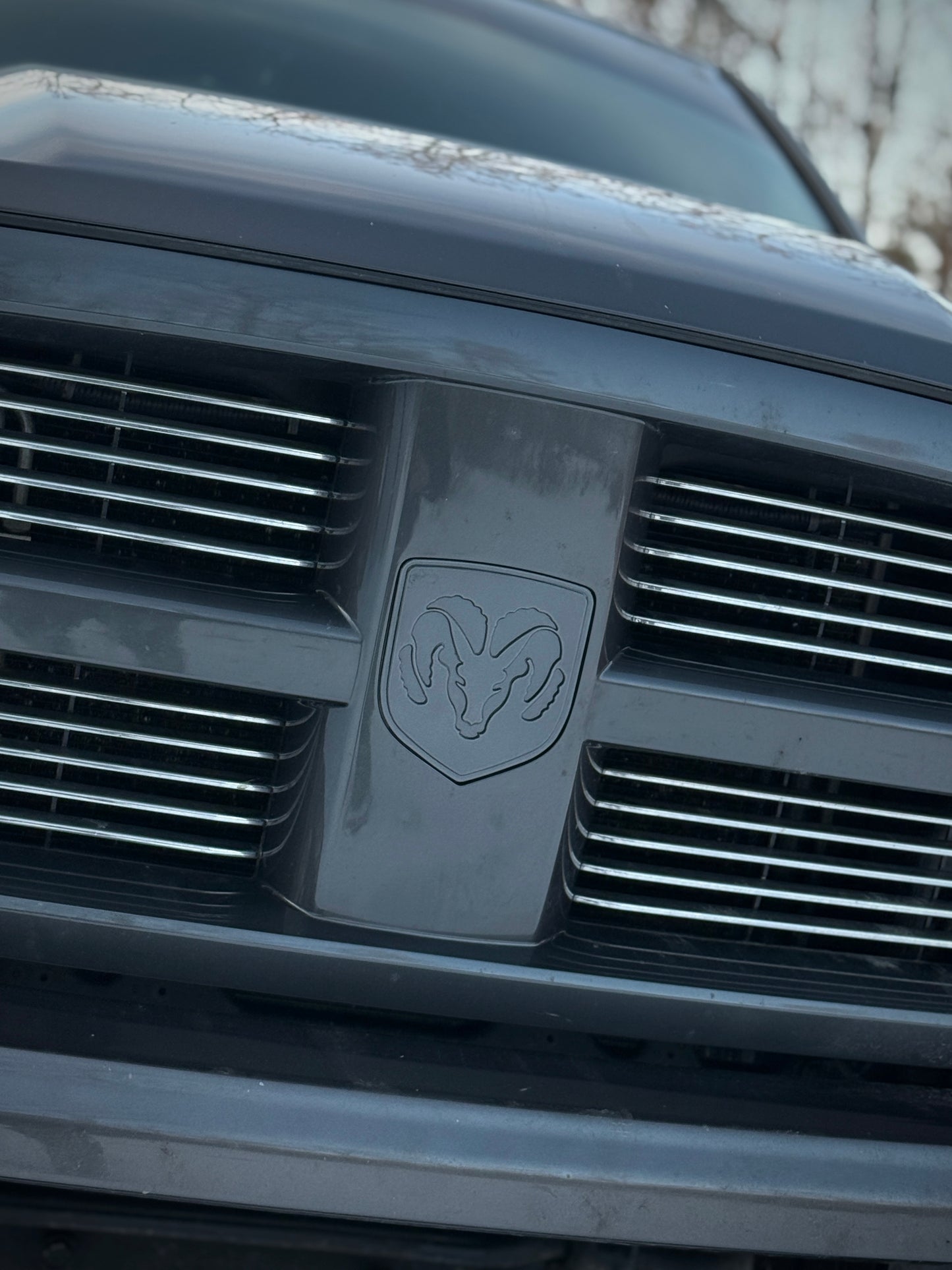 Stainless Grille Emblem (2009 - 2012 RAM, see fitment)