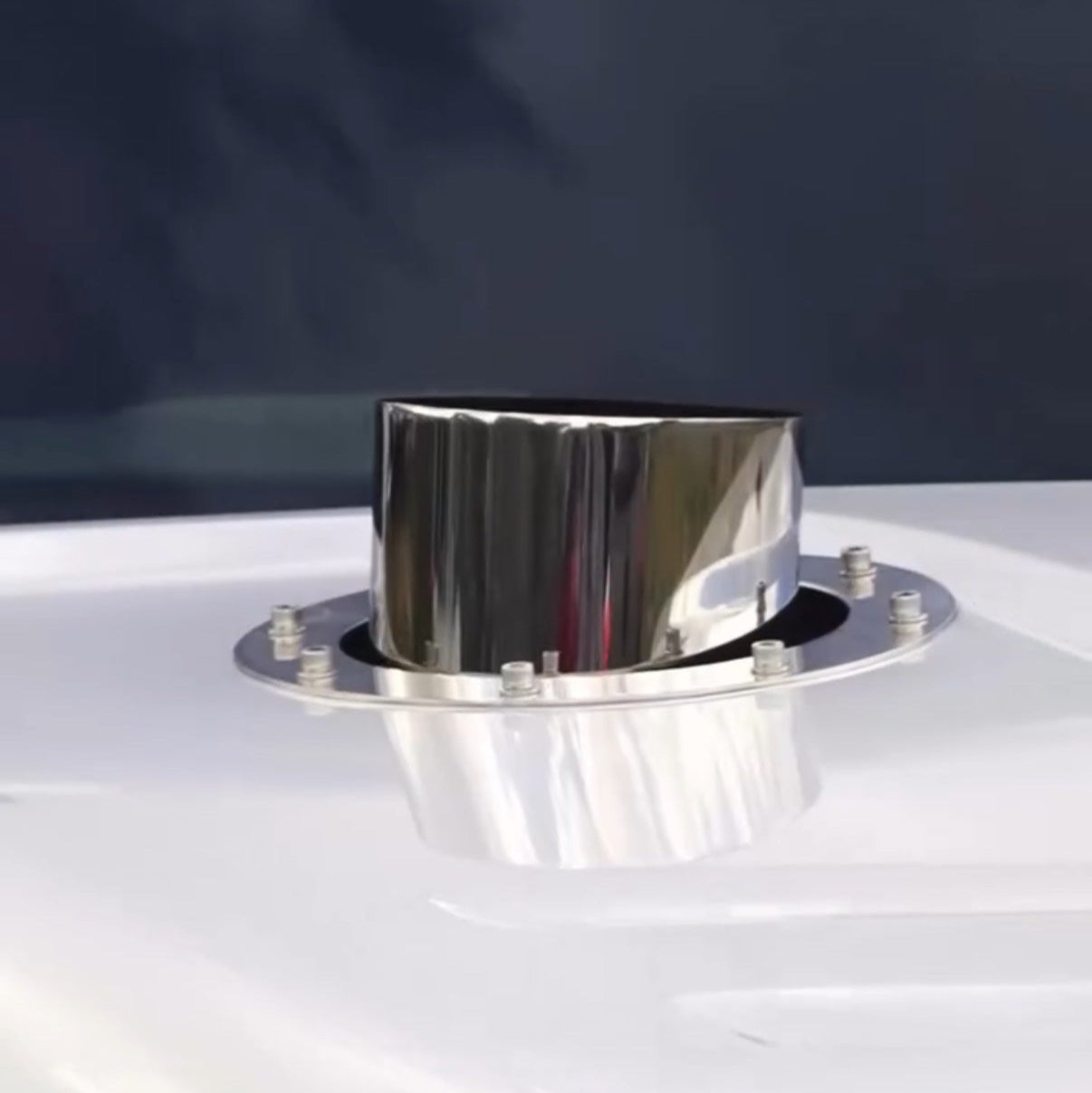 Stainless Steel Exhaust Trim Rings (3", 4", 5", 6" ID)