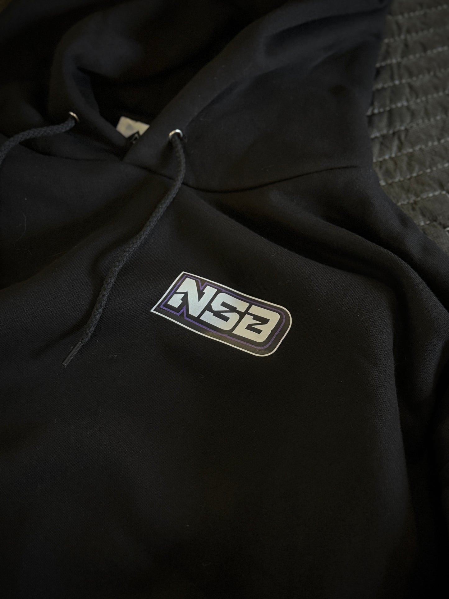 Just hood stack it hoodie NSB graphics detail view 