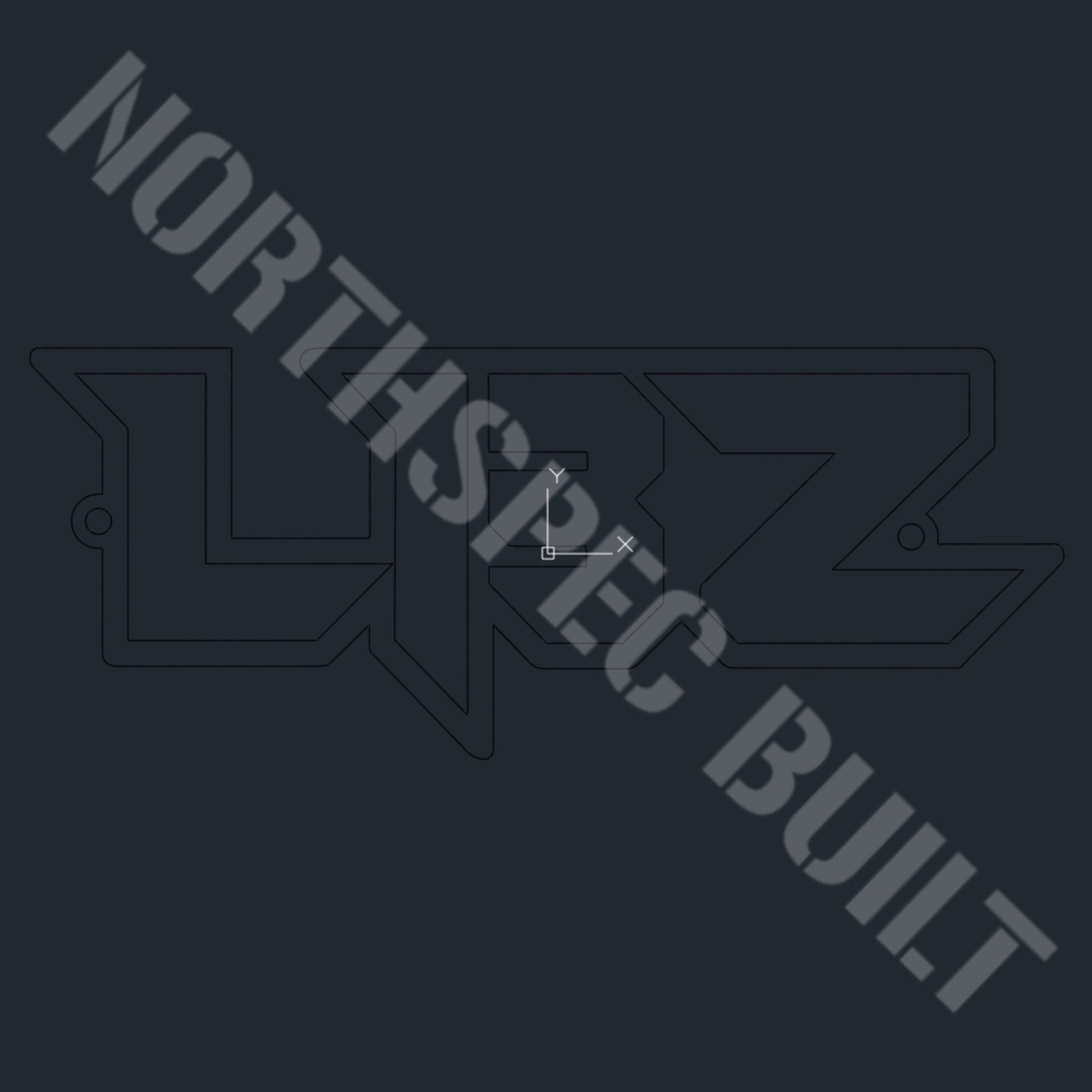 LBZ Emblem DXF File – Northspec Built