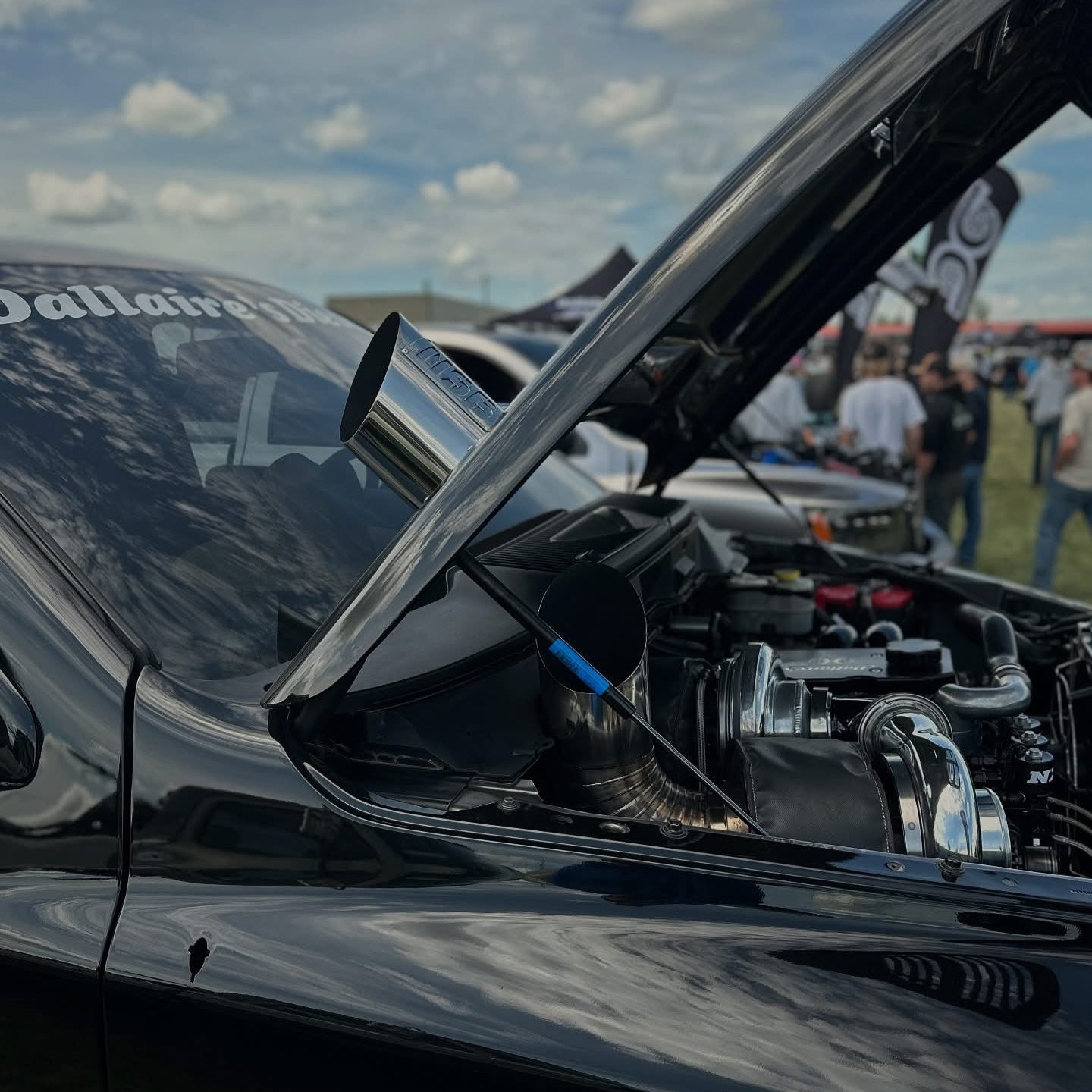 6 inch hood stack miter cut tall 