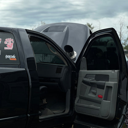 NSB 6 inch hood stack tip installed