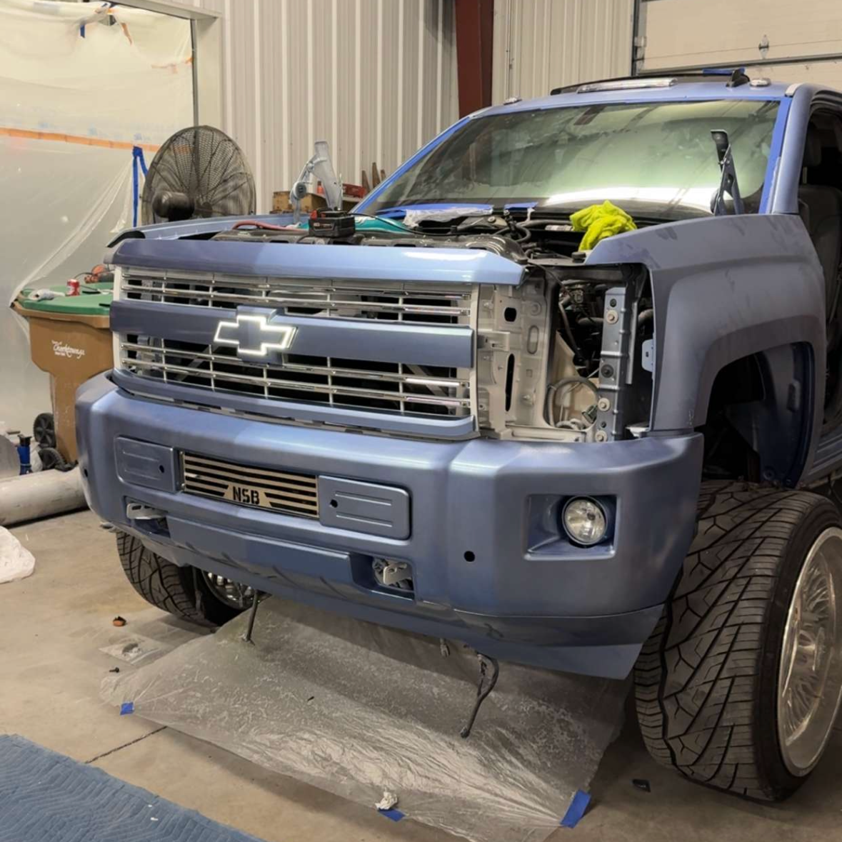 NSB Bumper Grille (2015 - 19 Chevrolet Silverado 2500HD / 3500HD)