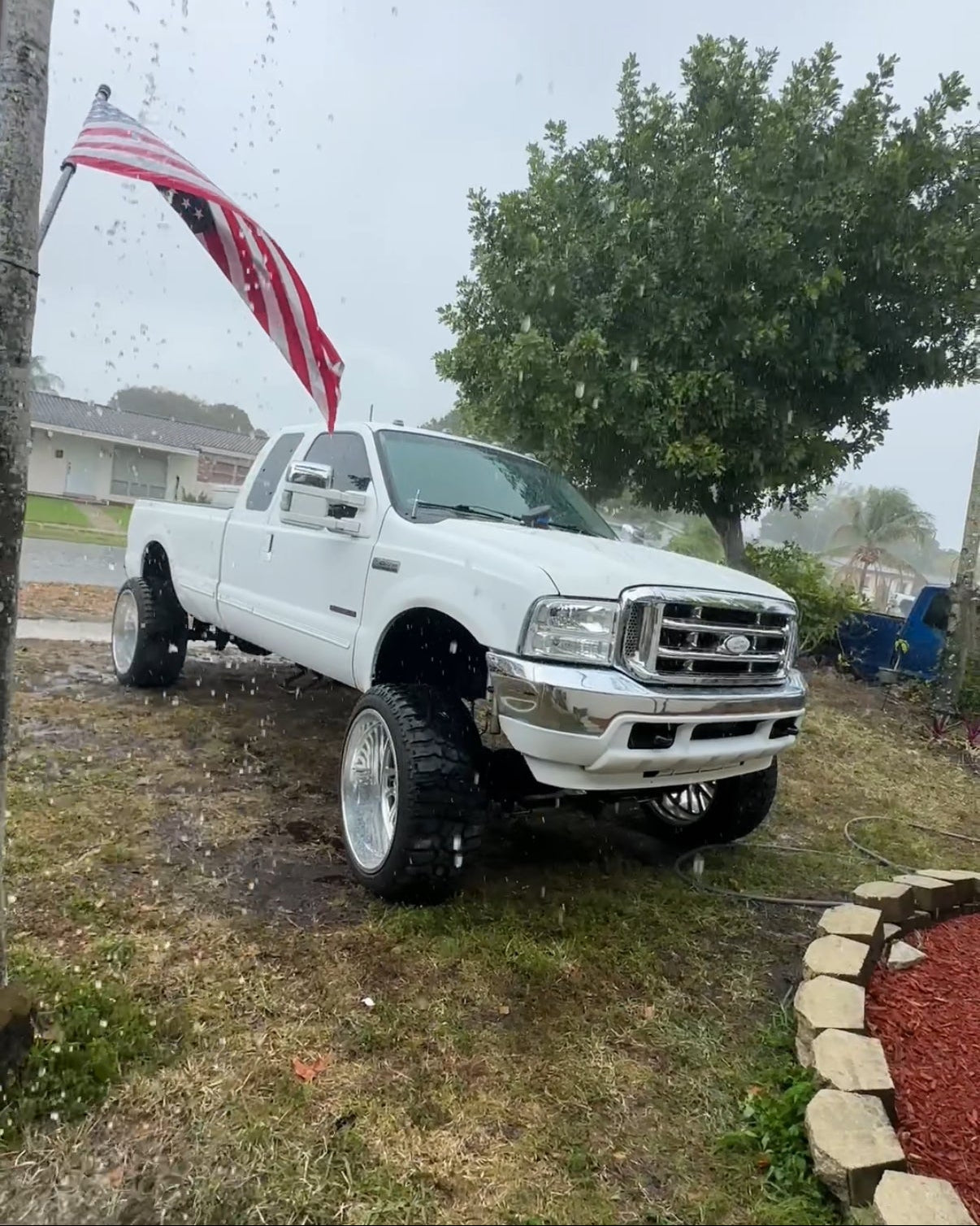 5 inch hood stack cover, hood stack protector on the truck