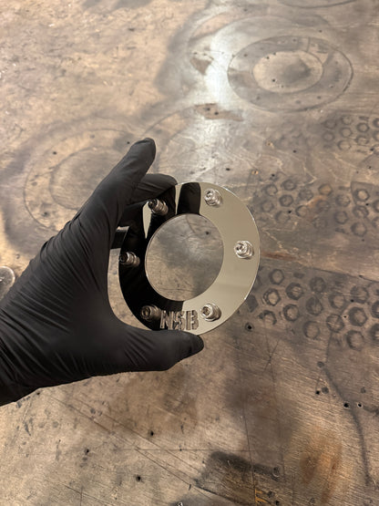 NSB wastegate trim ring polished stainless steel 